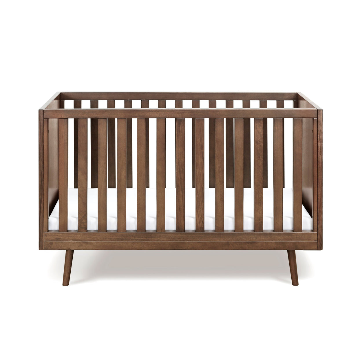 Nifty Timber Cot in Walnut