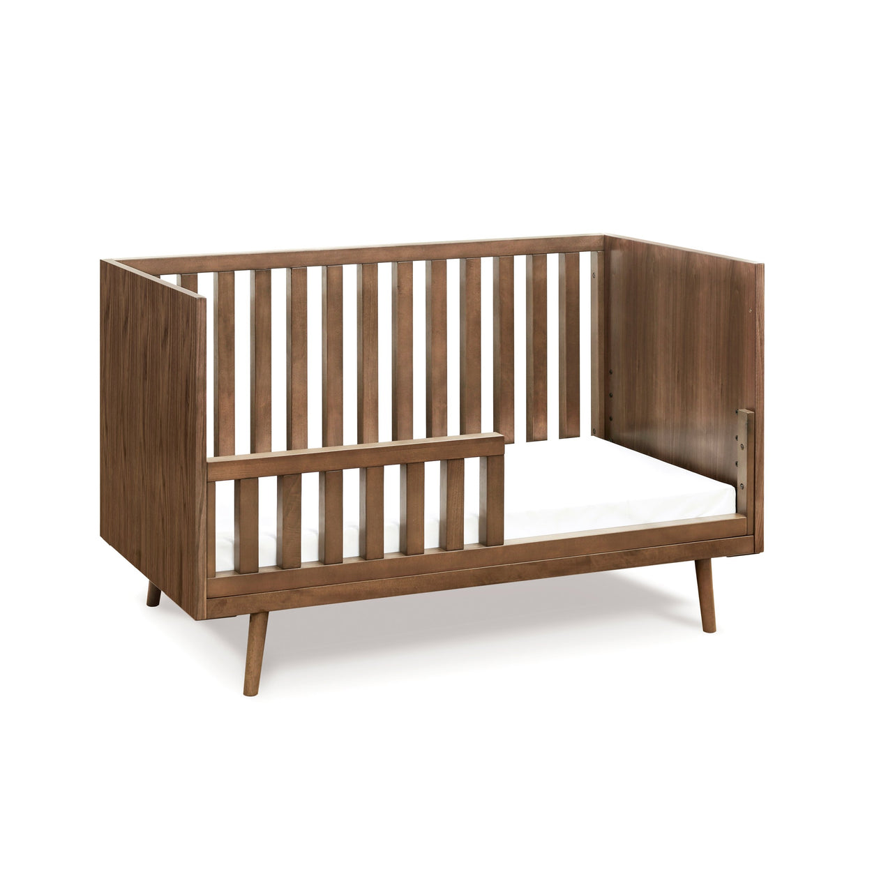 Nifty Timber Cot in Walnut