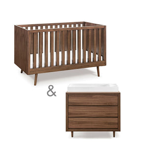 Nifty Timber Nursery Package in Walnut